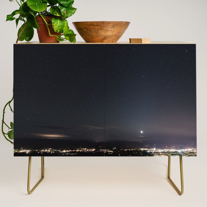 Arizona Desert Night Sky Stars Credenza Gallery Image 1
