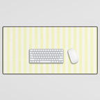 Melo Yellow Stripe Desk Mat Gallery Image 1