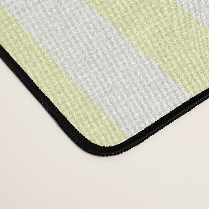 Melo Yellow Stripe Desk Mat Gallery Image 4