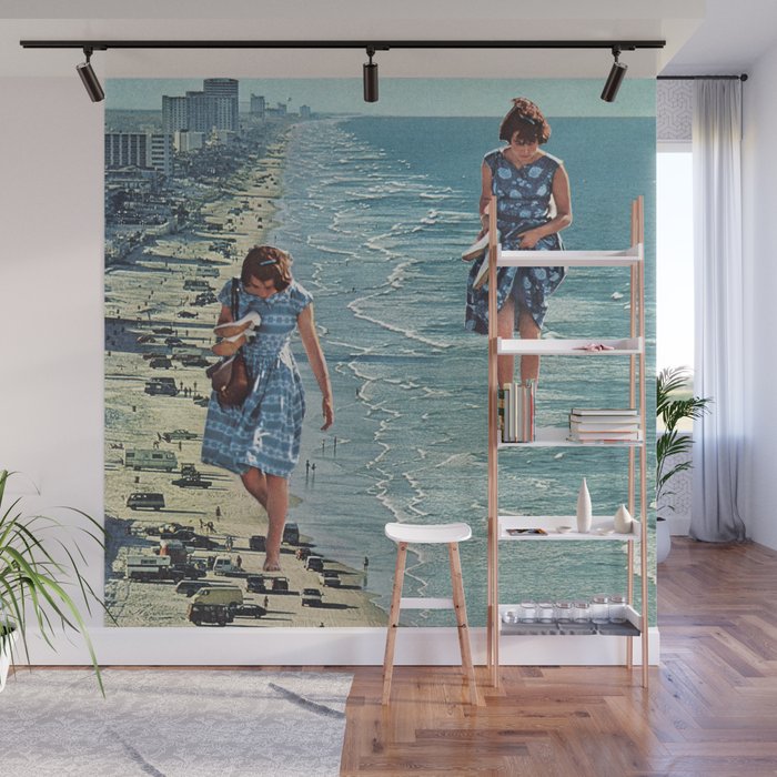 Walk on the Beach Wall Mural Gallery Image 1