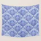 Chinoiserie Scallops Wall Tapestry Gallery Image 4
