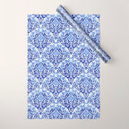 Chinoiserie Scallops Wrapping Paper Gallery Image 1