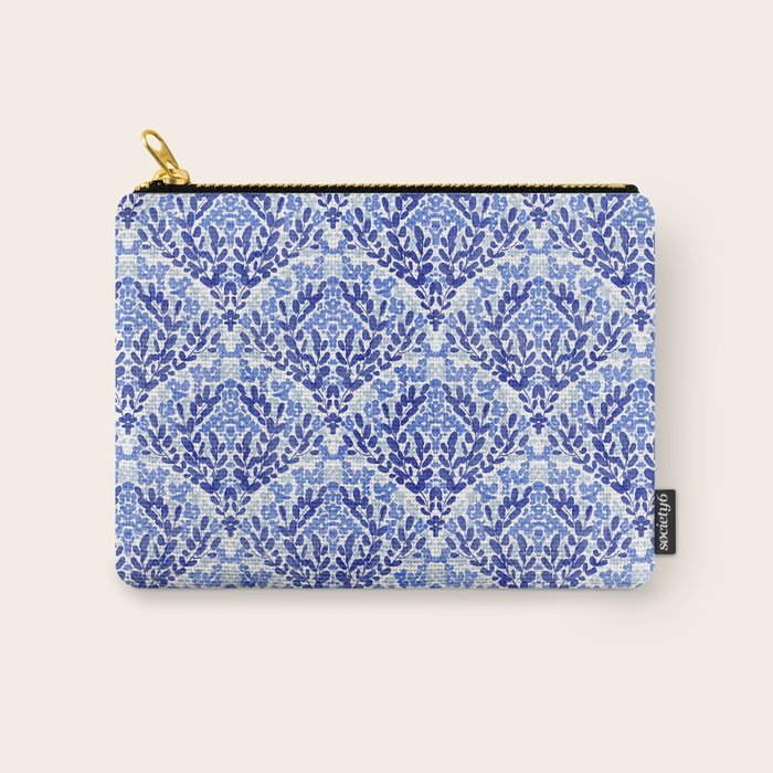 Chinoiserie Scallops Carry All Pouch Gallery Image 1