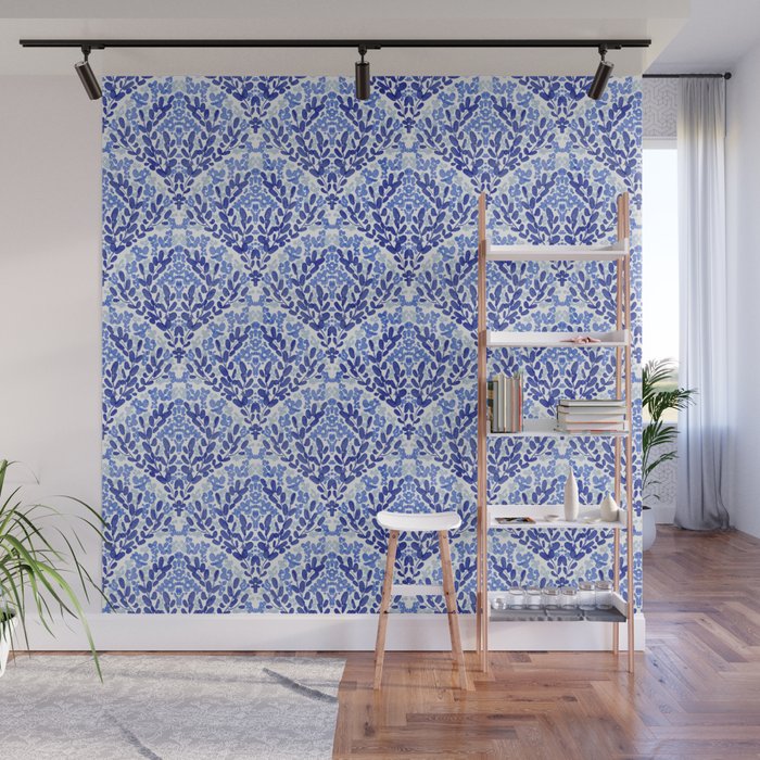 Chinoiserie Scallops Wall Mural Gallery Image 1