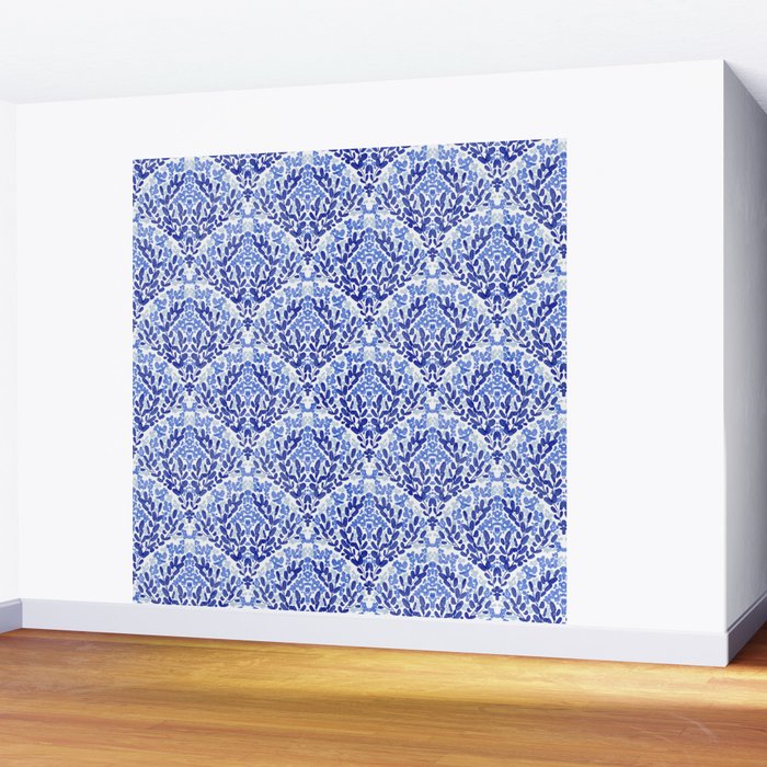 Chinoiserie Scallops Wall Mural Gallery Image 2