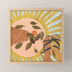 Malaga Orange Mini Art Print Gallery Image 1