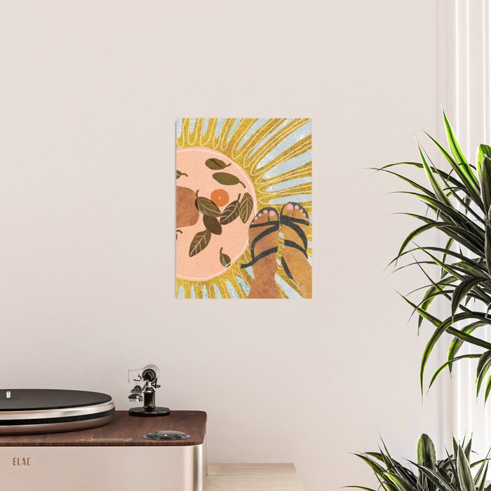 Malaga Orange Poster Gallery Image 2