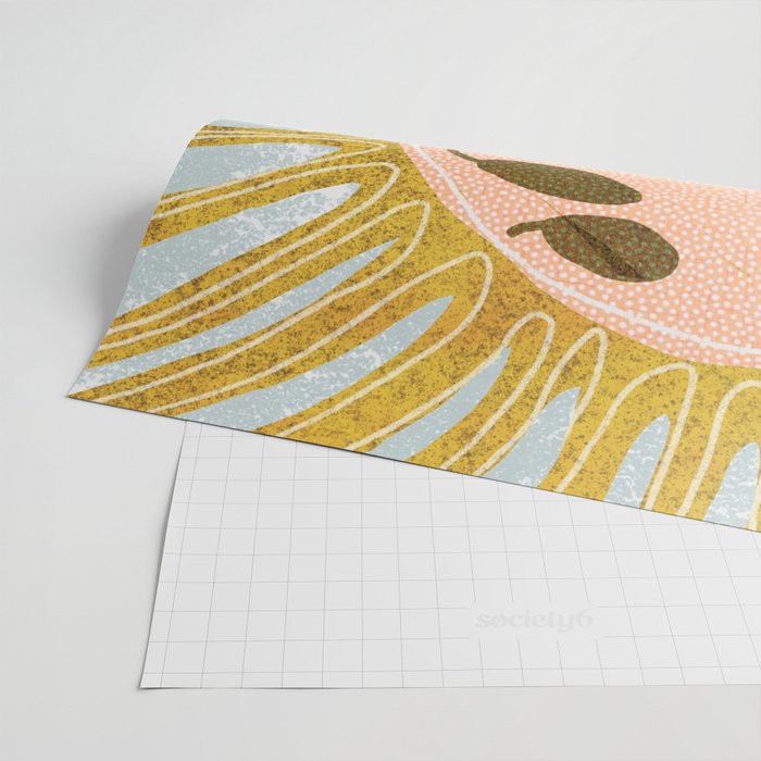 Malaga Orange Wrapping Paper Gallery Image 2