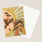 Malaga Orange Stationery Card Gallery Image 2