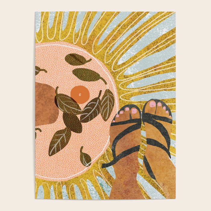 Malaga Orange Poster Gallery Image 4