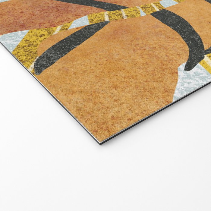 Malaga Orange Welcome Mat Gallery Image 2