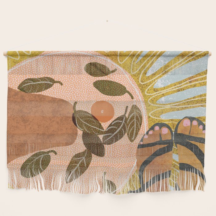 Malaga Orange Wall Hanging Gallery Image 1