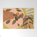 Malaga Orange Welcome Mat Gallery Image 1