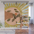 Malaga Orange Wall Mural Gallery Image 1