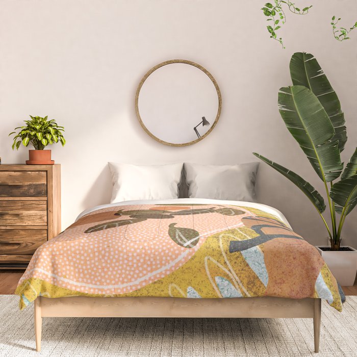 Malaga Orange Comforter Gallery Image 3