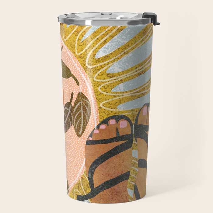 Malaga Orange Travel Mug Gallery Image 2