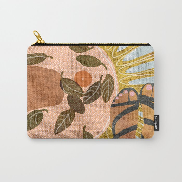 Malaga Orange Carry All Pouch Gallery Image 1