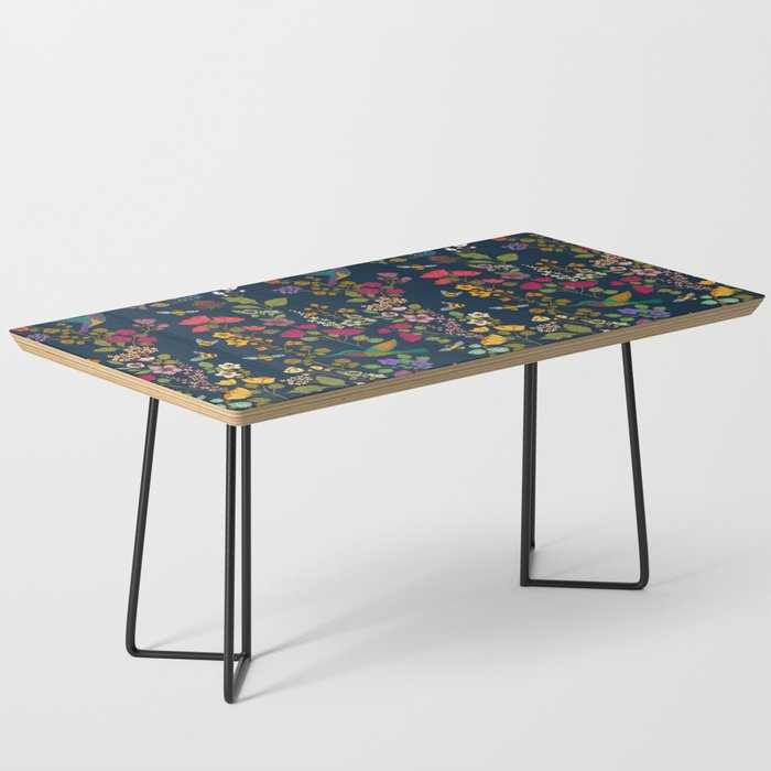 Hummingbirds and Bees {Deep Blue} Coffee Table Gallery Image 1