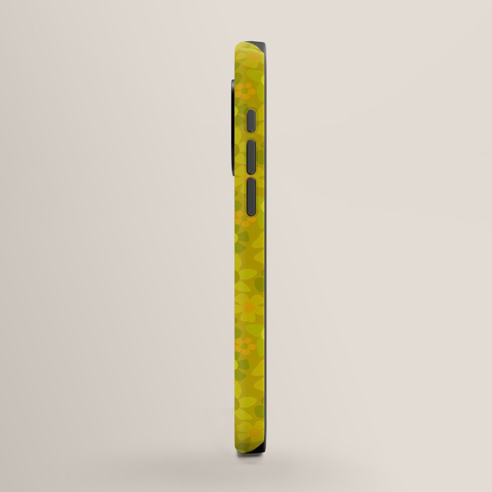 retro floral by surfy birdy iPhone Case Gallery Image 2