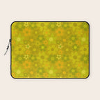 retro floral by surfy birdy Laptop Sleeve Gallery Image 1
