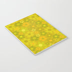 retro floral by surfy birdy Notebook Gallery Image 3