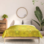 retro floral by surfy birdy Comforter Gallery Image 3