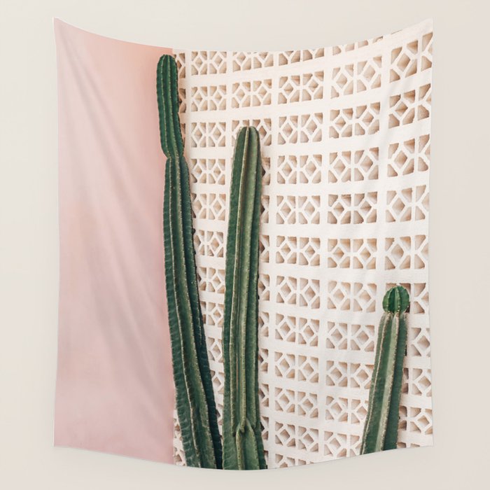 Cactus California Wall Tapestry Gallery Image 1