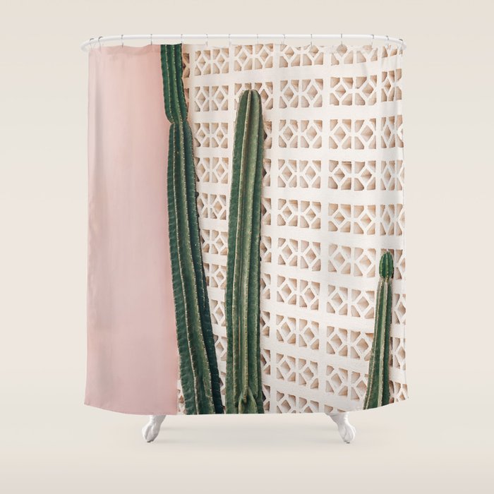 Cactus California Shower Curtain Gallery Image 1