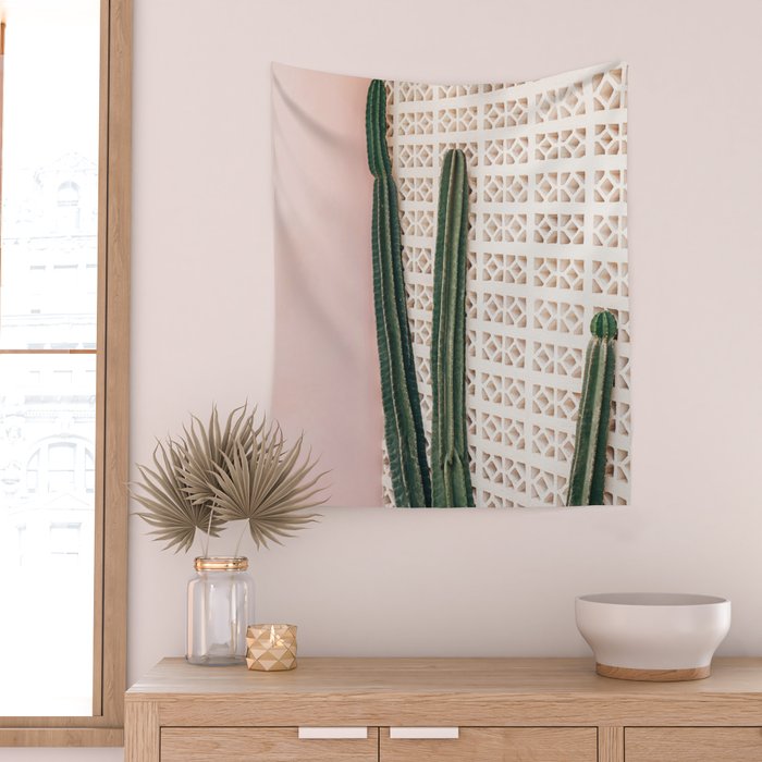Cactus California Wall Tapestry Gallery Image 2