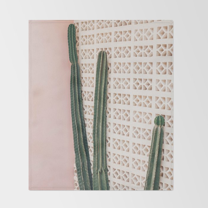 Cactus California Throw Blanket Gallery Image 2