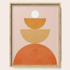 Abstraction Circles Balance Modern Minimalism 007 Serving Tray Gallery Image 1