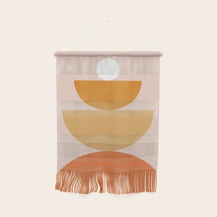 Abstraction Circles Balance Modern Minimalism 007 Wall Hanging Gallery Image 1