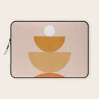 Abstraction Circles Balance Modern Minimalism 007 Laptop Sleeve Gallery Image 1