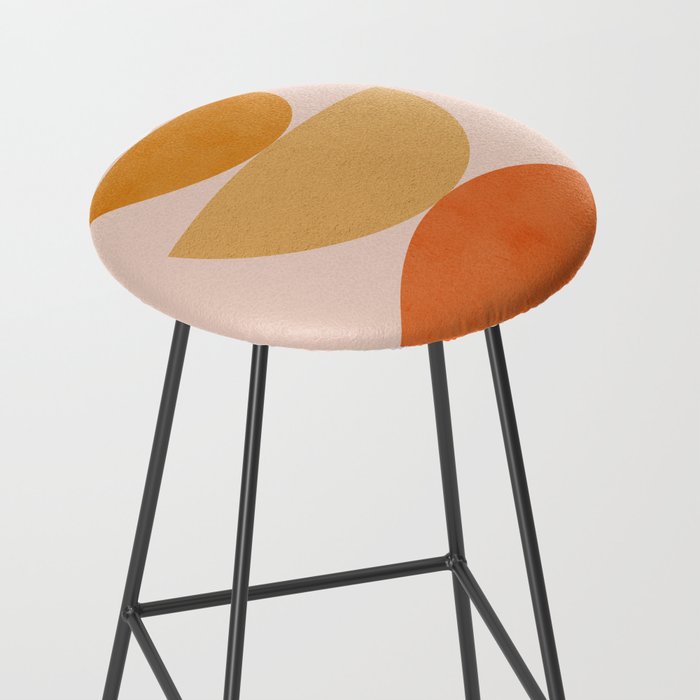Abstraction Circles Balance Modern Minimalism 007 Stool Gallery Image 2