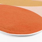 Abstraction Circles Balance Modern Minimalism 007 Bath Mat Gallery Image 3