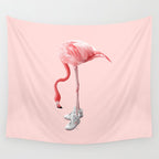 SNEAKER FLAMINGO Wall Tapestry Gallery Image 4