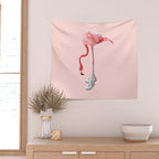 SNEAKER FLAMINGO Wall Tapestry Gallery Image 2