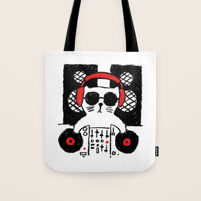 Hey DJ Tote Bag Gallery Image 1