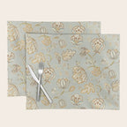 William Morris Vintage Theodosia Grey Pattern  Placemat Gallery Image 1