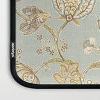William Morris Vintage Theodosia Grey Pattern  Laptop Sleeve Gallery Image 3