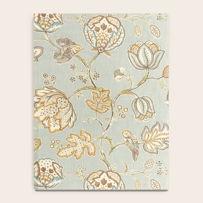William Morris Vintage Theodosia Grey Pattern  Notebook Gallery Image 4