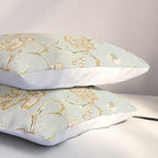 William Morris Vintage Theodosia Grey Pattern  Pillow Sham Gallery Image 3