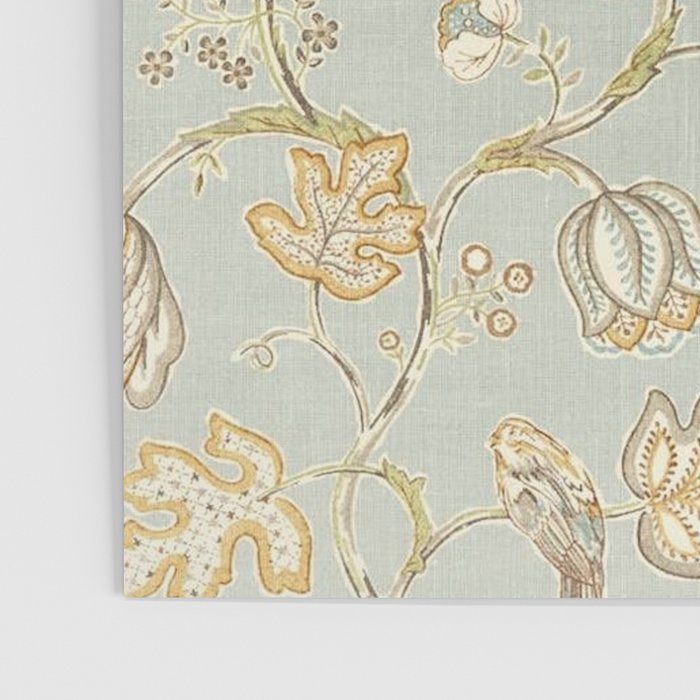 William Morris Vintage Theodosia Grey Pattern  Poster Gallery Image 3