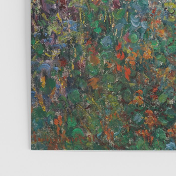 Flower Beds at Vetheuil by Claude Monet Poster Gallery Image 3