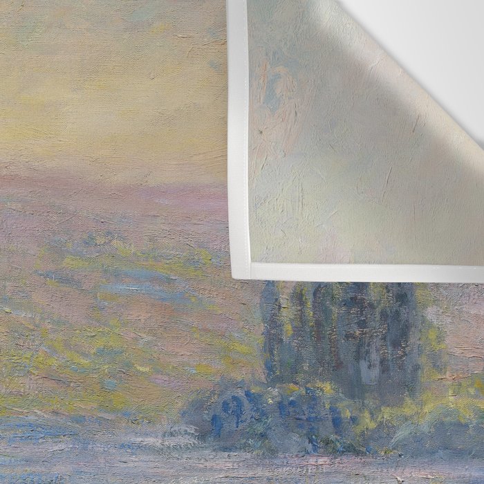 Flower Beds at Vetheuil by Claude Monet Wall Tapestry Gallery Image 3