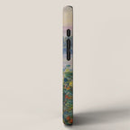 Flower Beds at Vetheuil by Claude Monet iPhone Case Gallery Image 2
