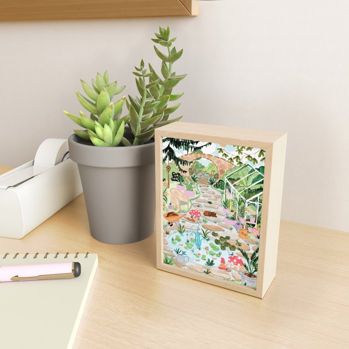 Secret Garden Mini Art Print Gallery Image 2