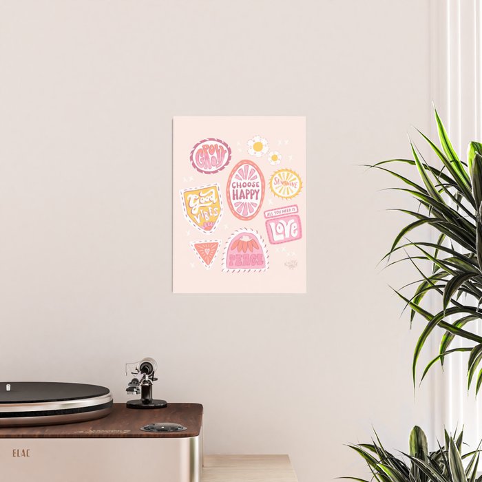 Groovy 70's Quote Patches Poster Gallery Image 2
