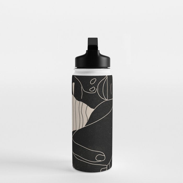 Abstract Art Nude Woman 5 Water Bottle Gallery Image 3