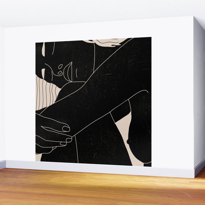 Abstract Art Nude Woman 5 Wall Mural Gallery Image 2